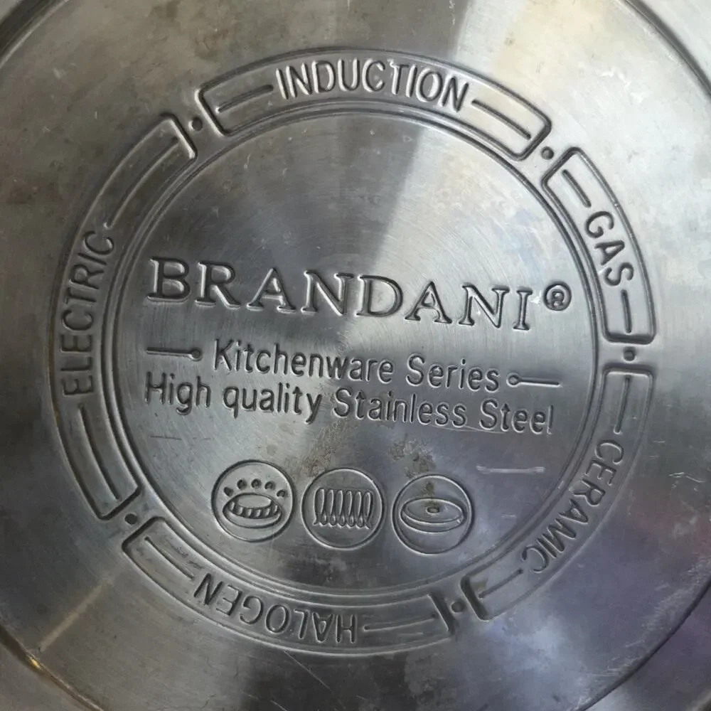 Brandani Brillo Stainless Steel Whistling Tea Kettle 2.7L Induction & Stovetop